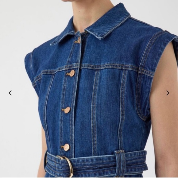 YAS Denim Dress - Picture 3 of 6